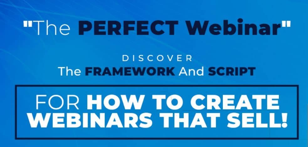 The Perfect Webinar